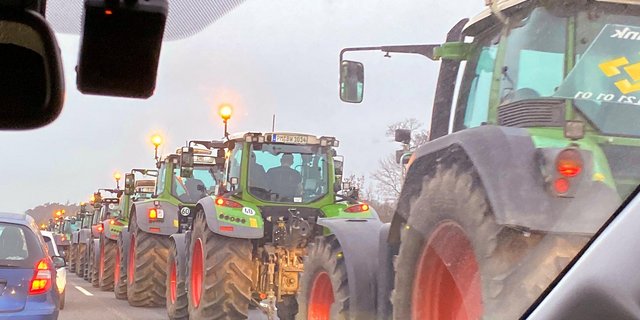 Die Landwirte wollen sich nicht länger von unverständigen Städter diktieren lassen. (Bild Jana Schimke)