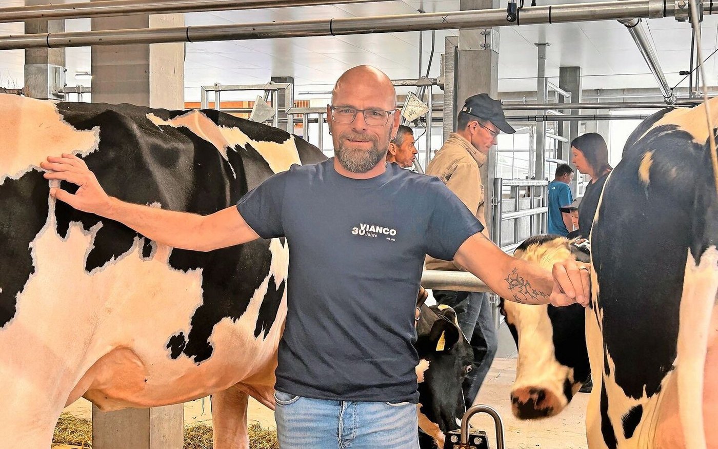 Betriebsleiter am Vianco-Standort in Kradolf ist Stefan Breitenmoser. Er ist froh, dass die Zeit der Provisorien vorbei ist.