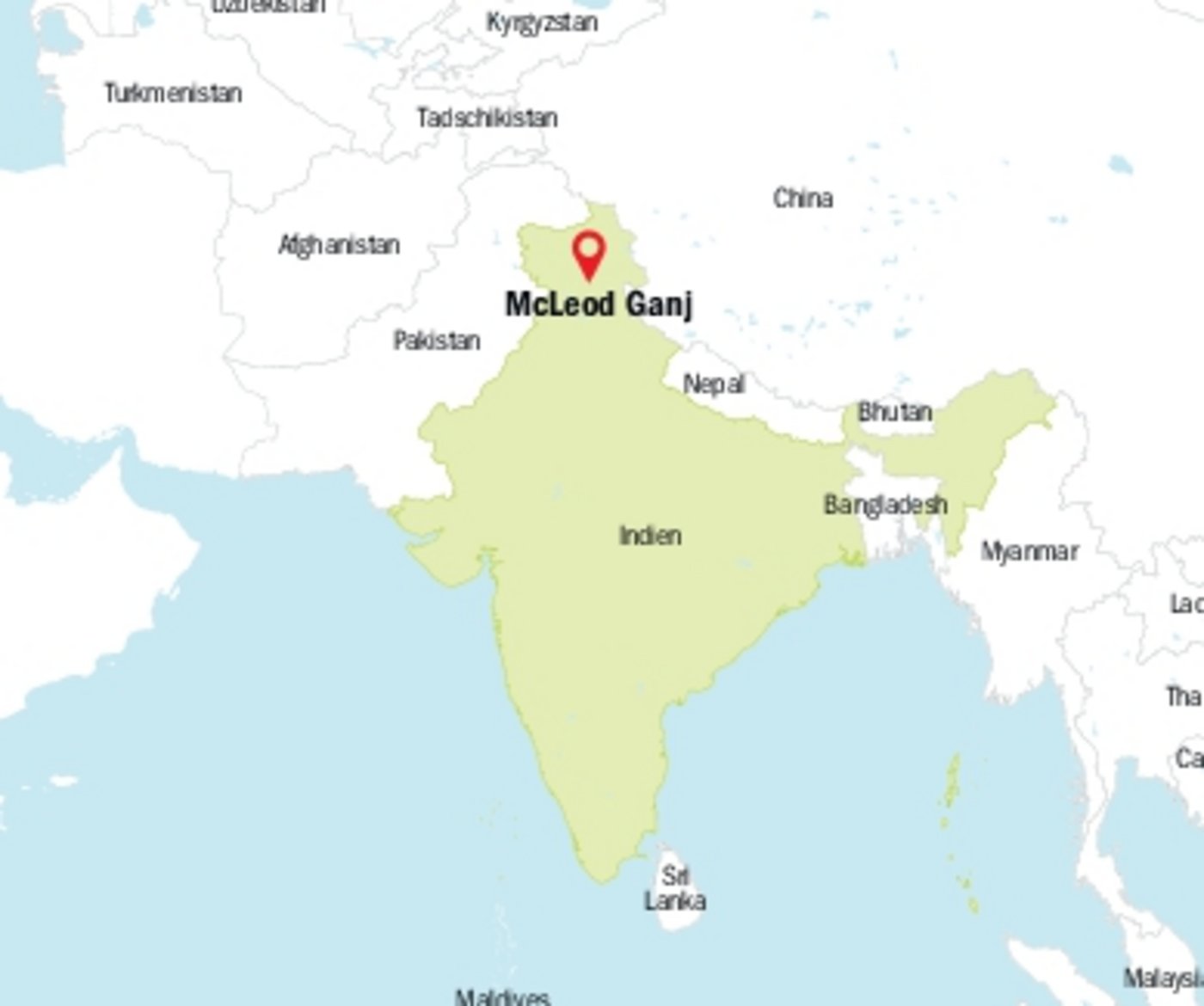 In Nordindien leben viele Tibeter, die aus ihrem Heimatland vertrieben wurden.