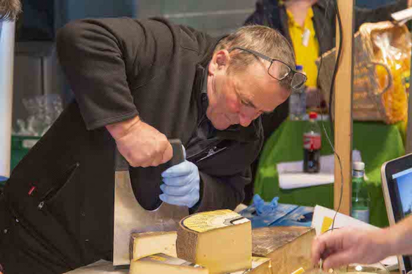 Markt Stand Käserei Oberegg.