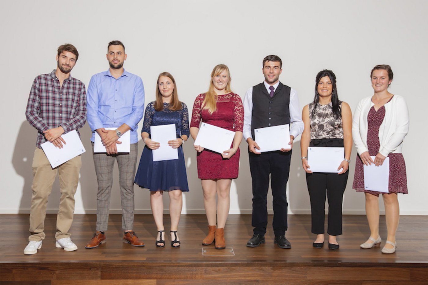 Die frisch diplomierten Agronomen und Agronominnen der Vertiefung Agrarwirtschaft. 