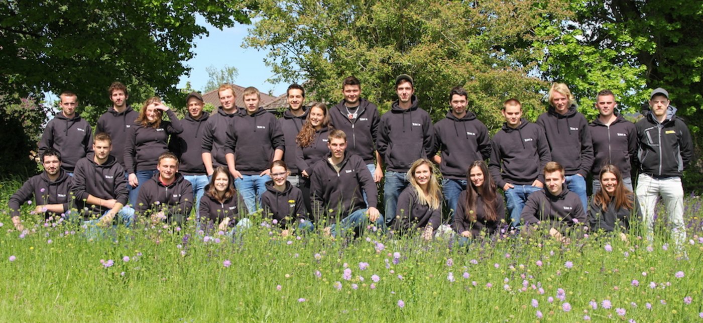 Die Landwirtinnen und Landwirte EFZ der Klasse 3E. 