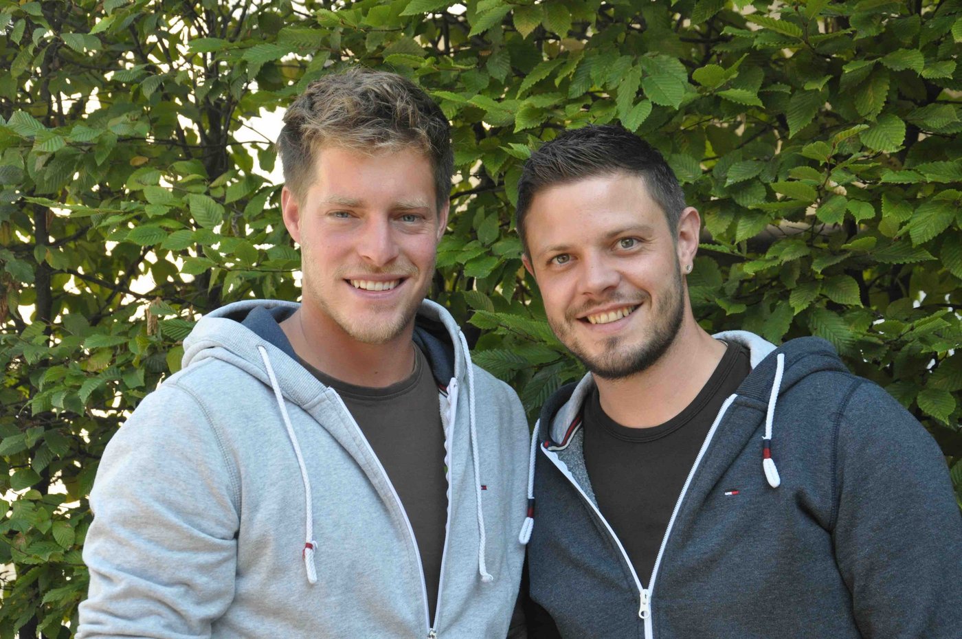 Fabian und Tobias Manser sind musikalische Cousins. (Bild nb)