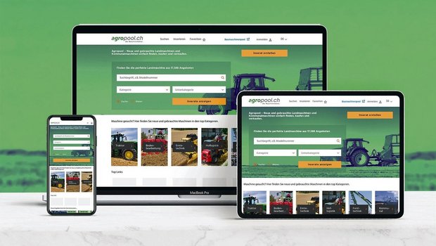 Der Agropool der Sch Der Agropool der Schweizer Agrarmedien ist der grösste Online-Marktplatz für gebrauchte Maschinen.