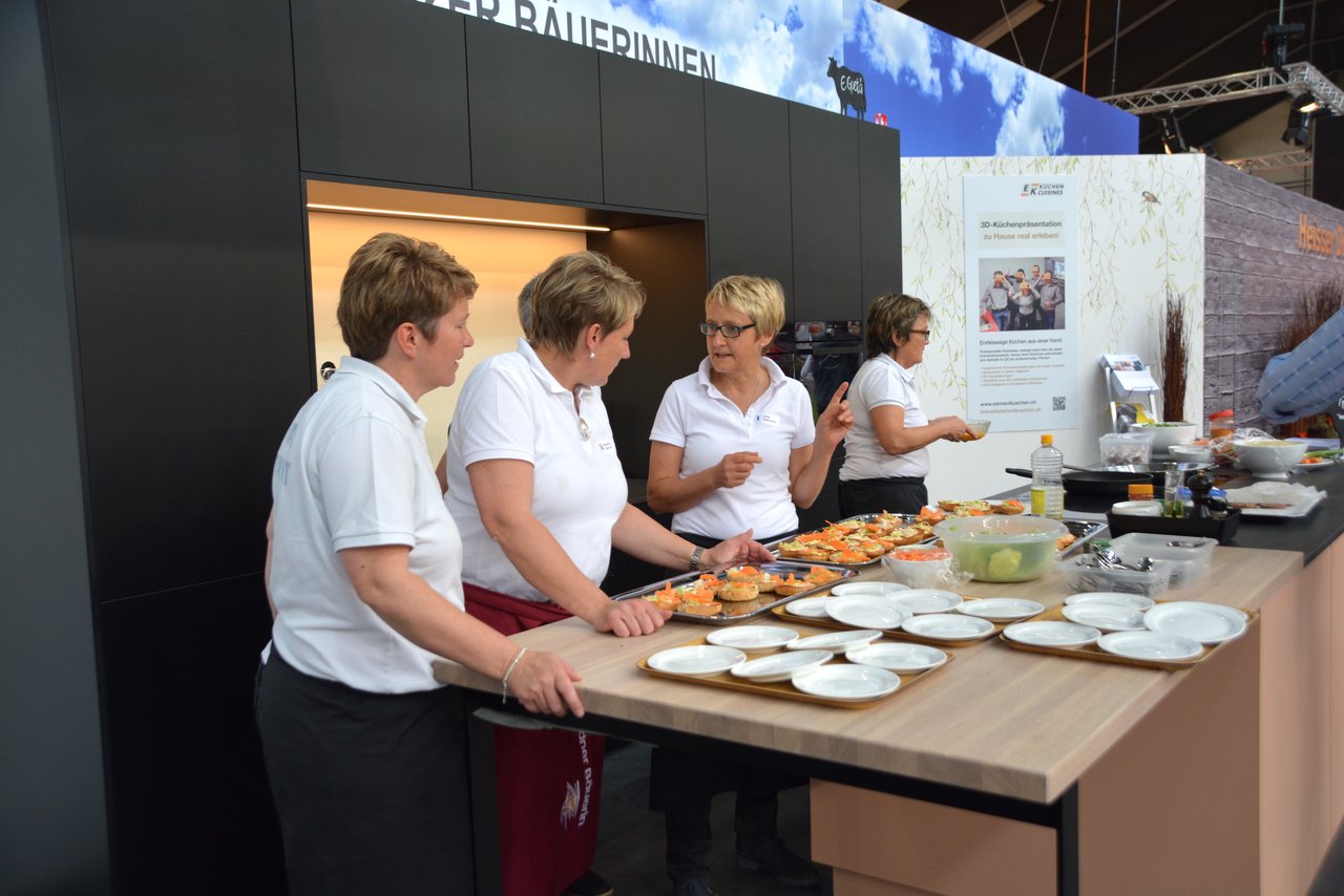 Die Zentralschweizer Bäuerinnen kochen köstliche Gerichte aus regionalen Zutaten.