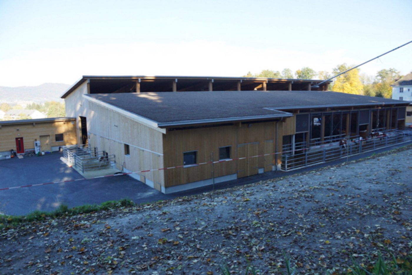 Der neue Stall kann am Tag der offenen Tür am 29. Oktober von Berufskollegen besichtigt werden. 