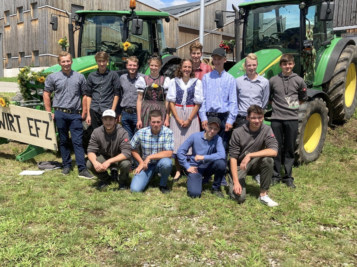 Klasse 3W: Auch sie haben erfolgreich ihre Erstausbildung als Landwirt/in EFZ abgeschlossen.