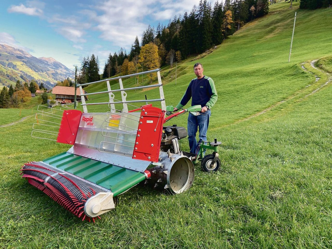 Das Stehbrett ist nicht die erste Innovation von Markus Klötzli. Selber konstruiert er immer dann, wenn er auf dem Markt nicht fündig wird.