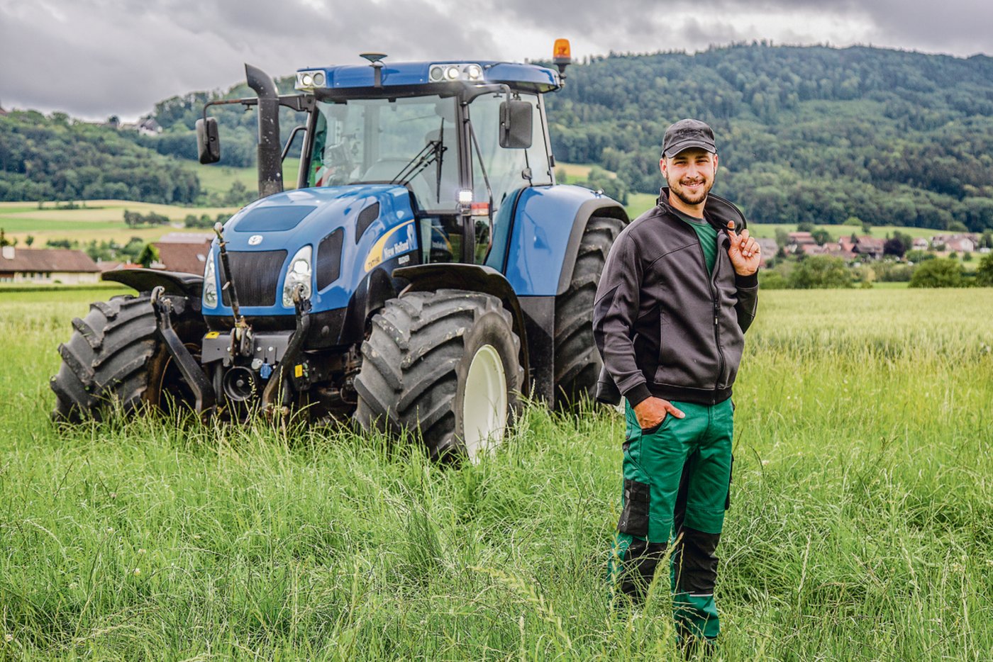 Die Profi-Fotos seiner Selbst sind für den Zürcher etwas Persönliches. (Bilder Pia Neuenschwander)