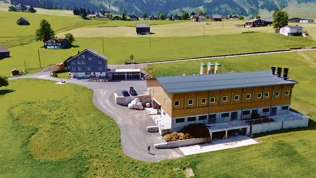 Dieser Neubau eines Laufstalls für Rinder und Geflügelmast in Wildhaus ist eines der Projekte, die über einen Landwirtschaftlichen Investitionskredit gefördert wurden.(Bild Bruno Götte)