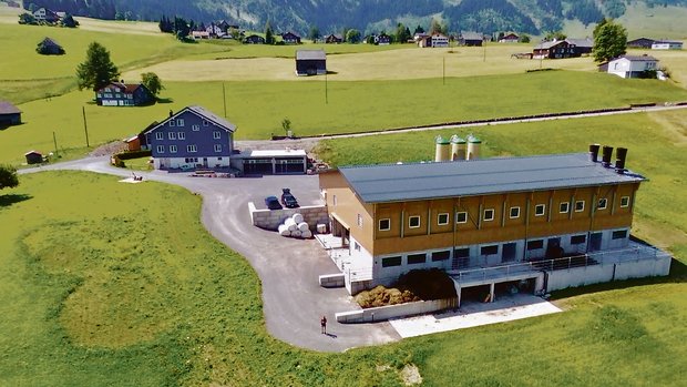 Dieser Neubau eines Laufstalls für Rinder und Geflügelmast in Wildhaus ist eines der Projekte, die über einen Landwirtschaftlichen Investitionskredit gefördert wurden.(Bild Bruno Götte)