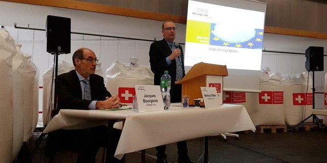 Jaques Bourgeois und Markus Ritter Können nicht viel mit der Studie anfangen. (Archivbild lid)