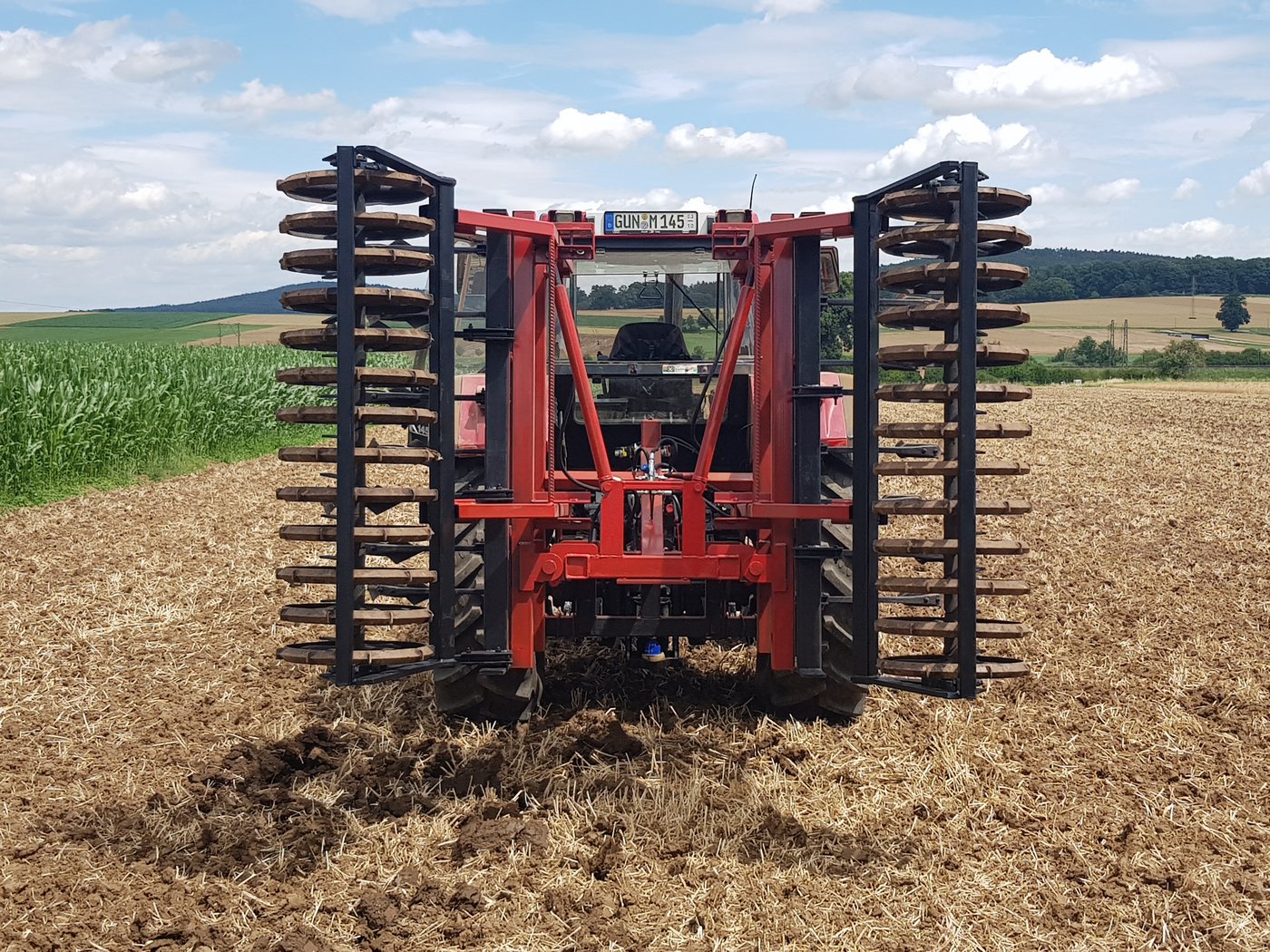 Der Rahmen lässt sich einklappen. 