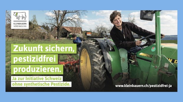 VKMB-Präsident Kilian Baumann ist überzeugt, dass die Agrarkonzerne zur Sicherung ihrer Profite Angstszenarien verbreiten. Die Kleinbauern-Vereinigung spricht sich für die PVI aus und führt eine eigene Kampagne dazu. (Bild VKMB)