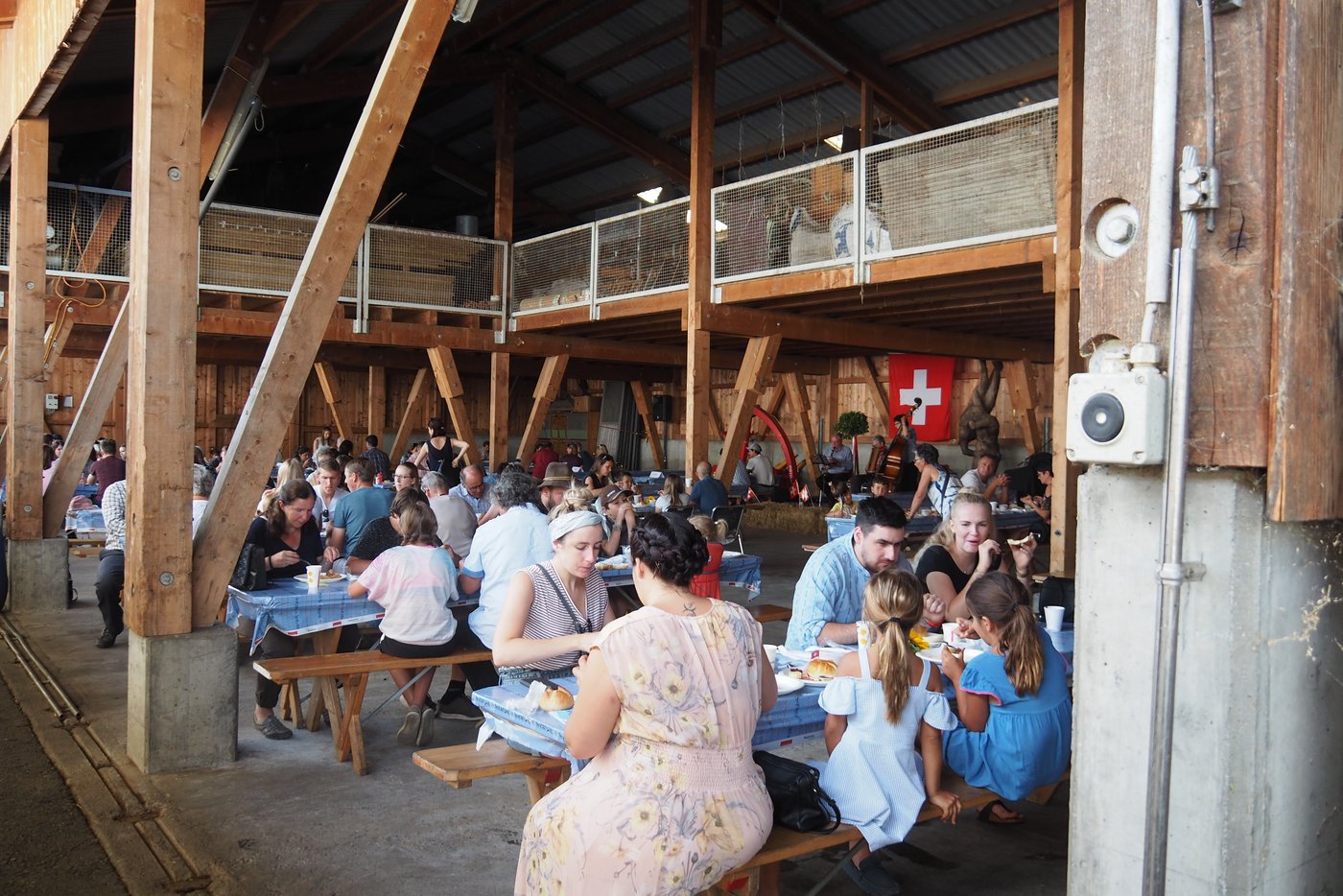 Wegen Corona konnten in diesem Jahr weniger Gäste als in andern Jahren empfangen werden.