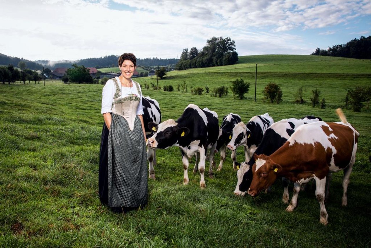 Landfrauenküche: Barbara Matter gewinnt die vierzehnte Staffel! Herzliche Gratulation. (Bild SRF/ Ueli Christoffel)