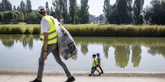Am Clean-Up-Day 2019 sammelten rund 40'000 Teilnehmer Müll ein. (Bild igsu.ch)