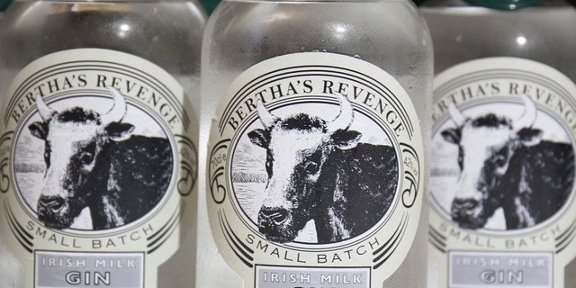 Wär hätte das gedacht? Ein Gin der als Nebenprodukt von Käse entsteht. (Bild Ballyvolane House Spirits)