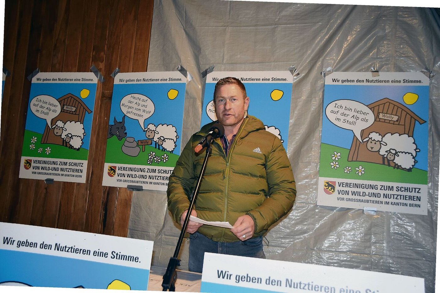 Christian Ueltschi, Vize-Präsident der Vereinigung.