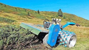 Mulchen wäre effizient – wird aber gerade in naturschützerisch wertvollen Gebieten oft nicht bewilligt