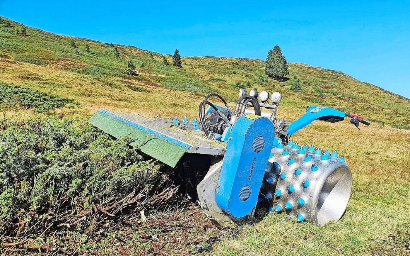 Mulchen wäre effizient – wird aber gerade in naturschützerisch wertvollen Gebieten oft nicht bewilligt