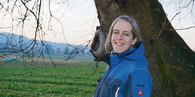 Therese Meier arbeitet Teilzeit auswärts. 