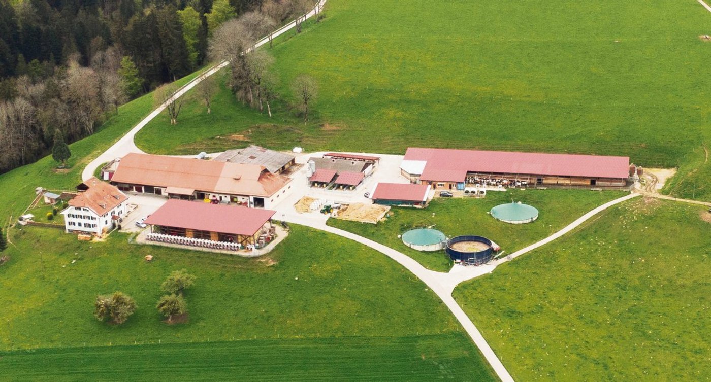 Der Schulbauernhof Sorens war ursprünglich ein Kloster und gehörte dann zum Psychiatrischen Spital in Marsens. Seit dem Jahr 2000 ist er Grangeneuve angegliedert und wird weiterhin als Staatsbetrieb geführt und jetzt biologisch bewirtschaftet.(Bild Antoin