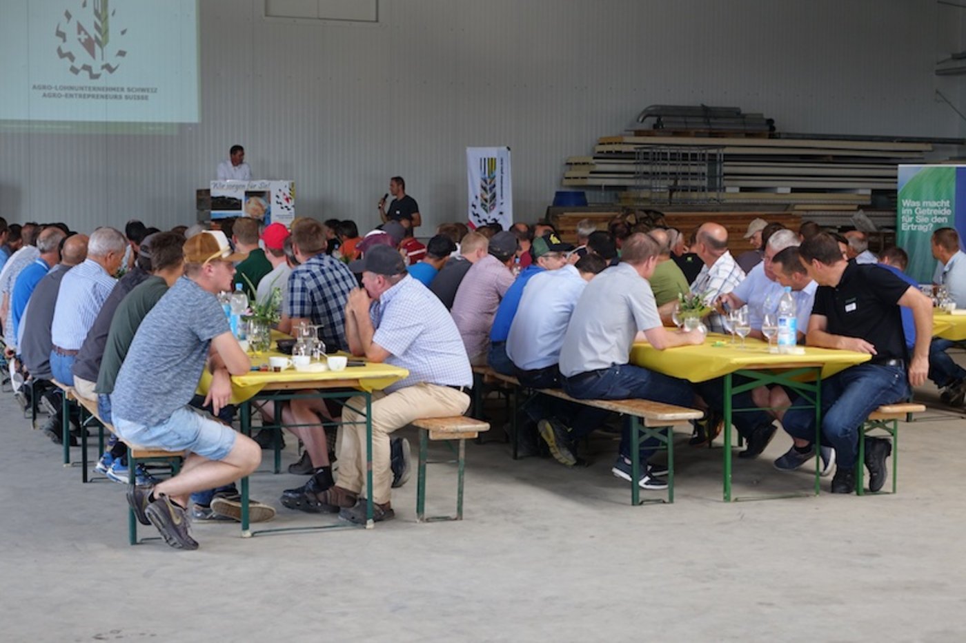 Rund 120 waren der Einladung von Lohnunternehmer Schweiz gefolgt.