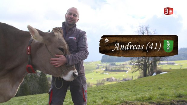 Der 41-jährige Bauer Andreas treibt in seiner Freizeit gerne Sport. (Bilder 3+)