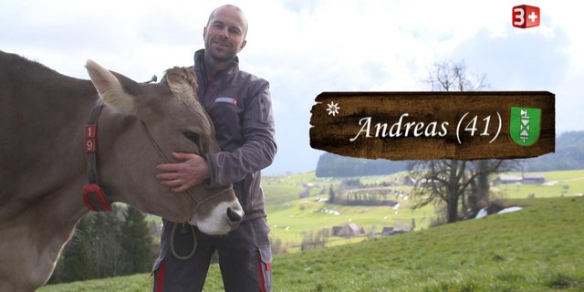 Der 41-jährige Bauer Andreas treibt in seiner Freizeit gerne Sport. (Bilder 3+)