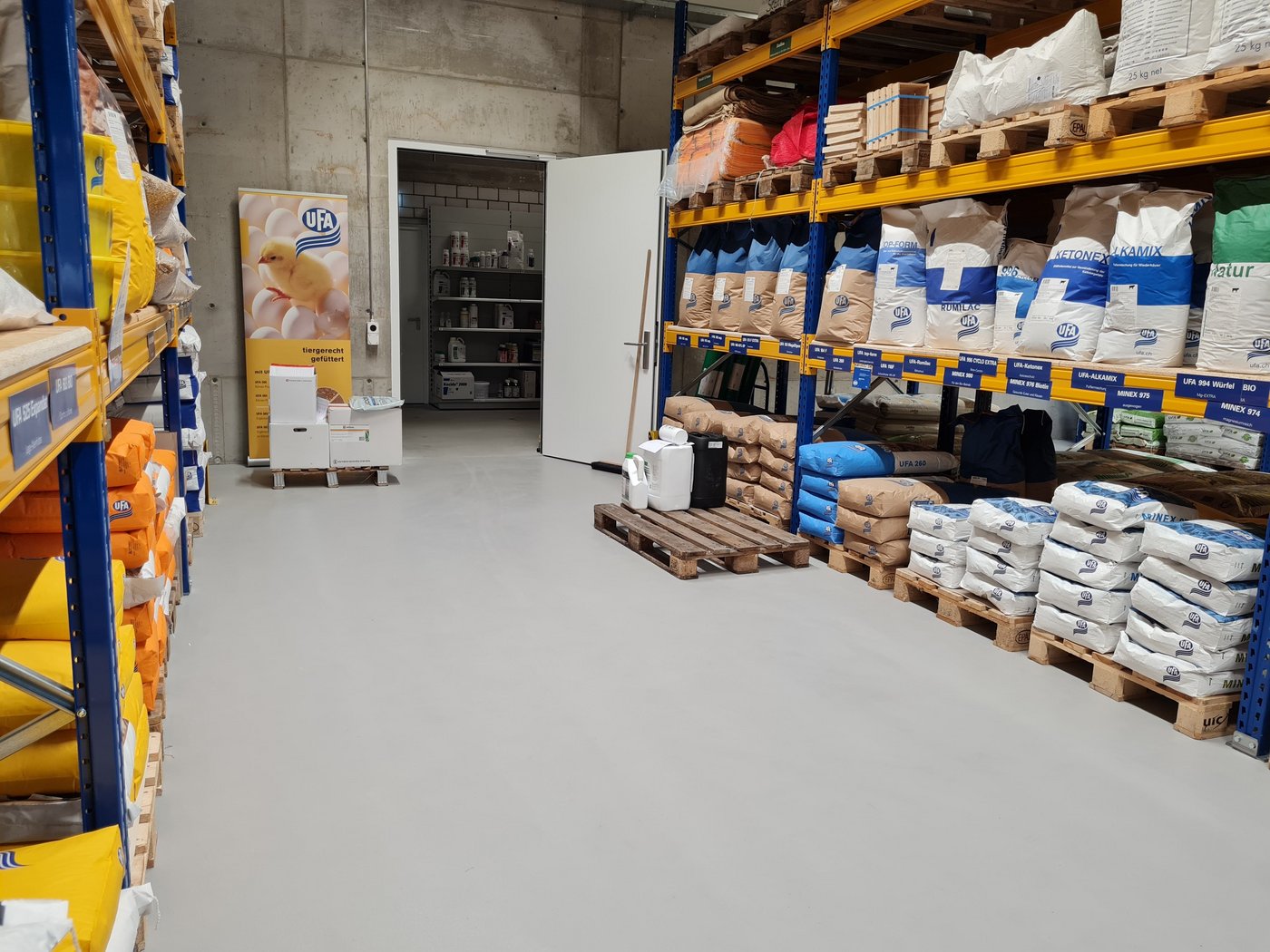 Das neue Agrarcenter ist übersichtlich und umfangreich.