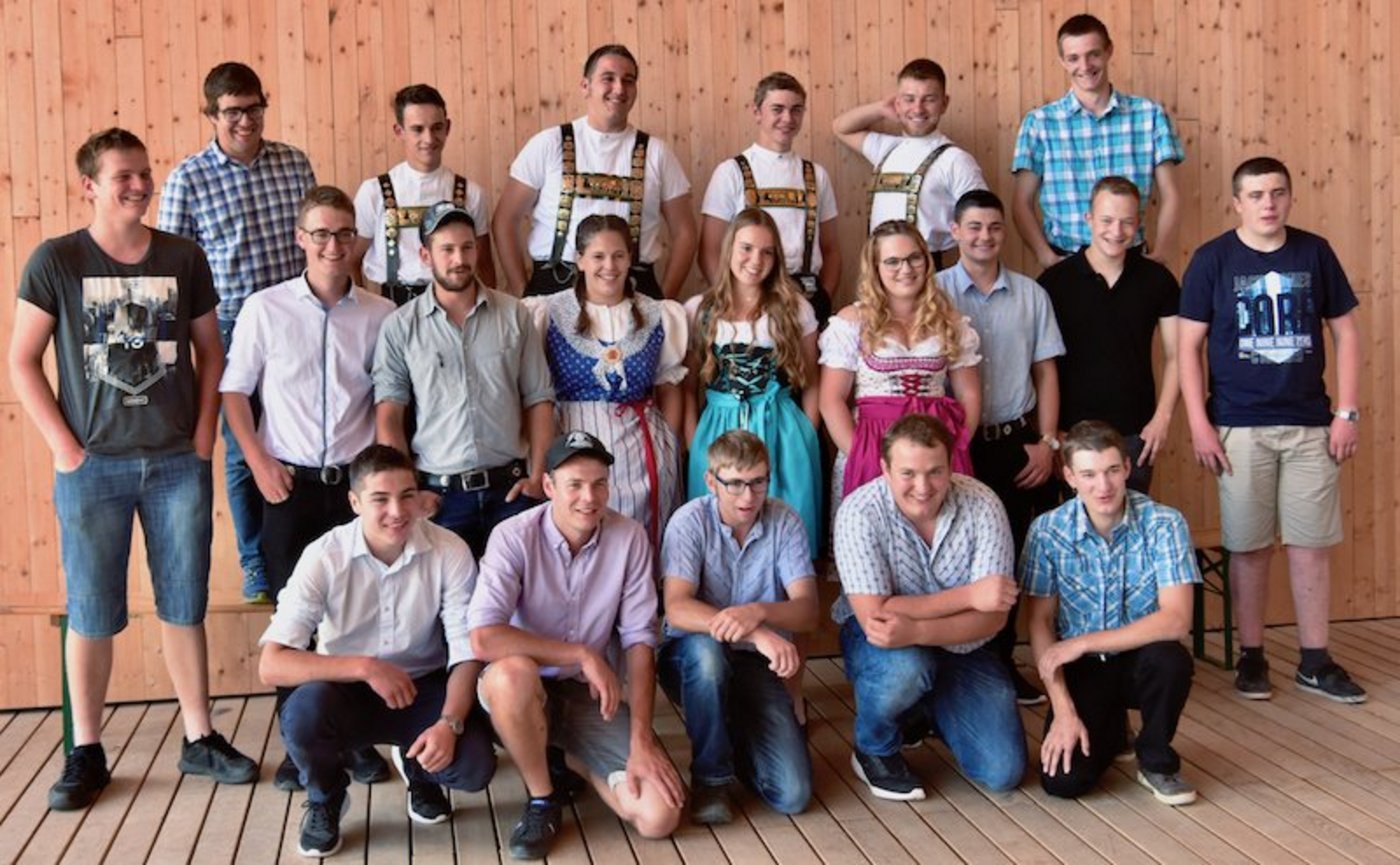 Die Diplomanden der Klasse LW 3c. (Bild bey)