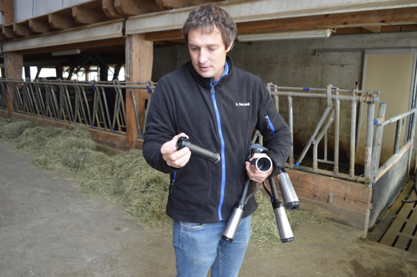 «Das System überzeugt auch durch seine Langlebigkeit», hält Urs Schmid, Produktleiter bei DeLaval in Sursee LU, fest.