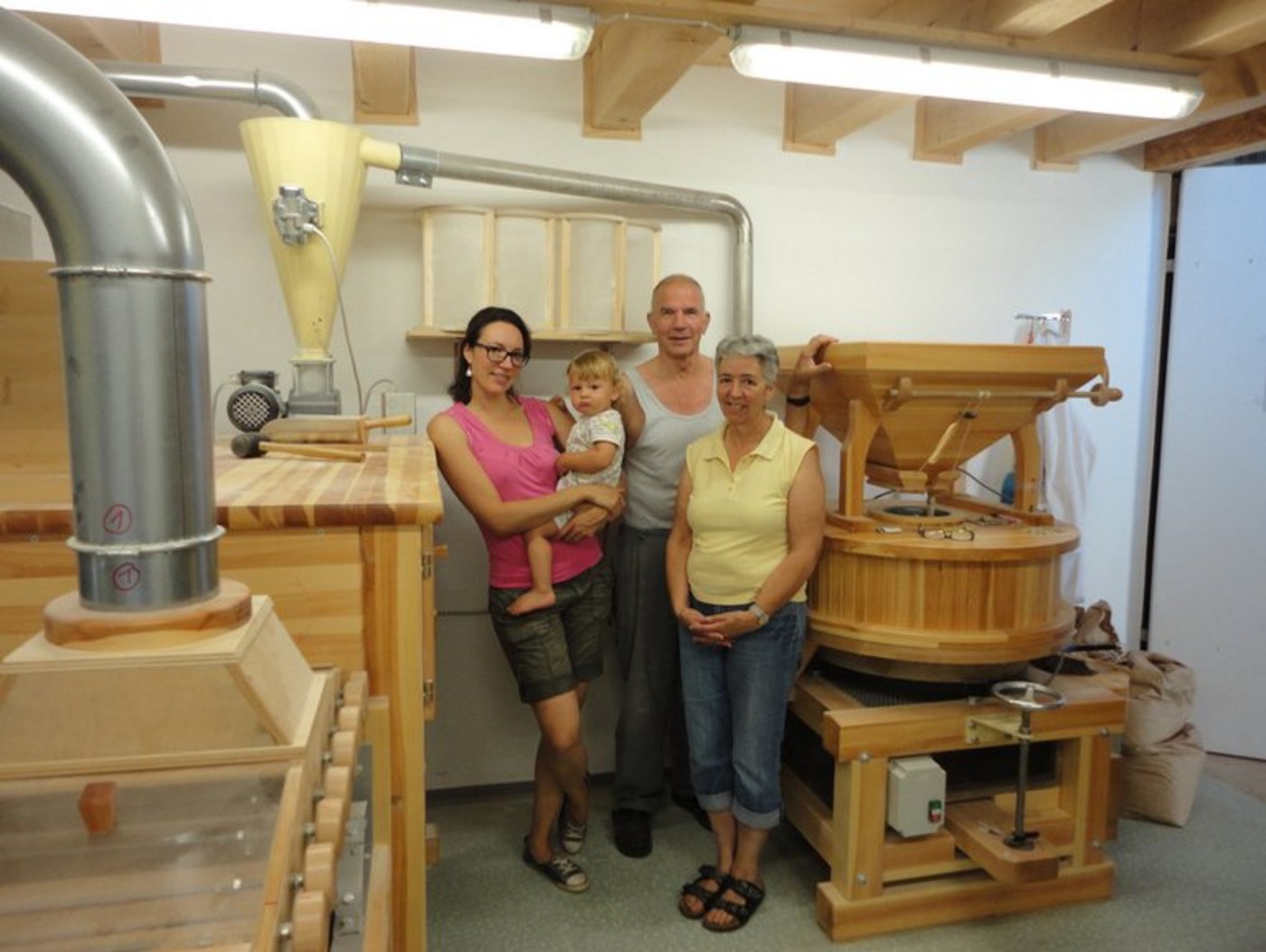 Die UrDinkel-Produkte der Familie Thommen kommen bei den Konsumenten an. (Bild sbv)