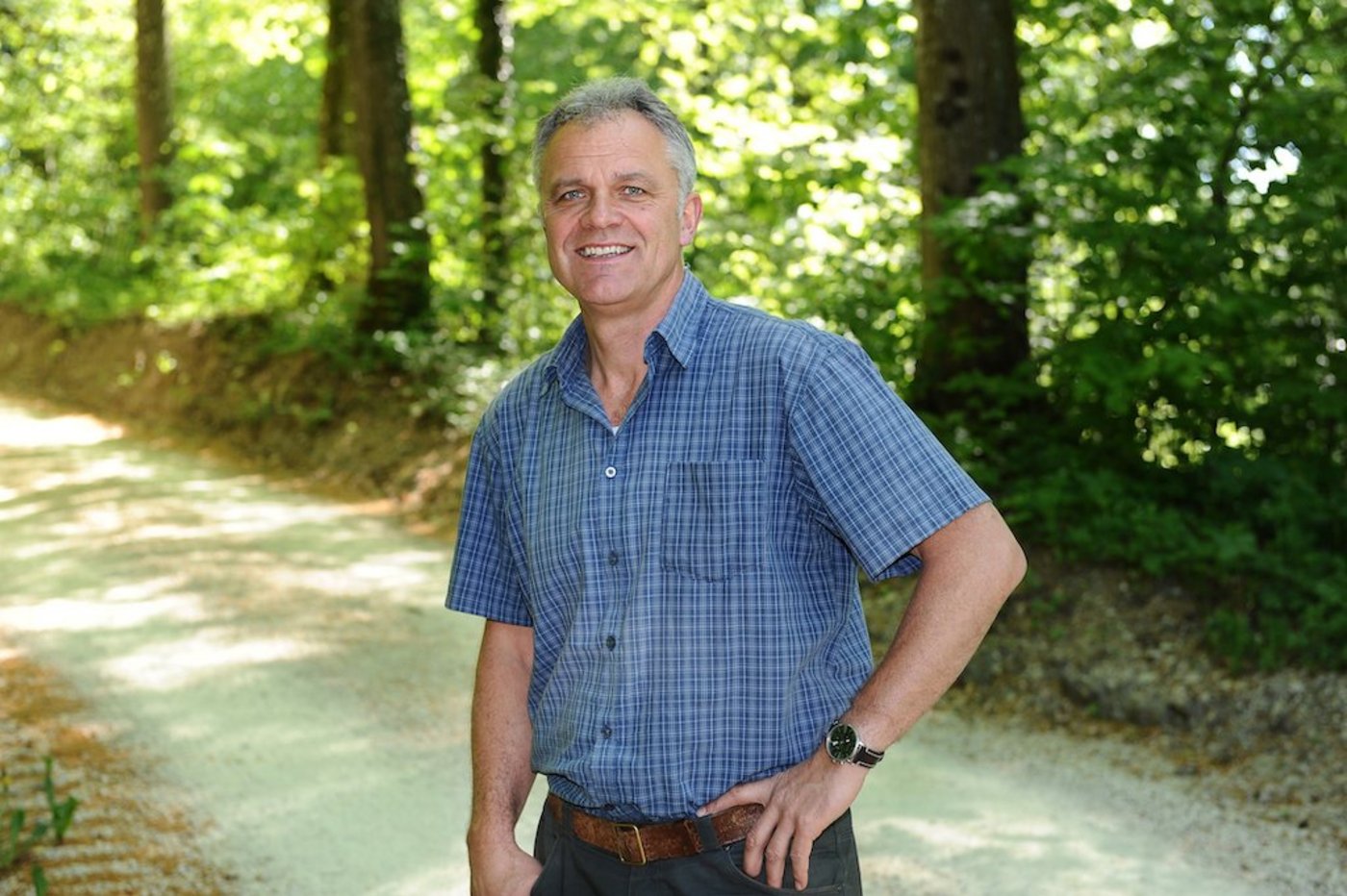 Thomas Studer engagiert sich für den heimischen Wald. (Bild zVg)