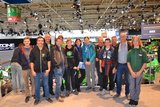 Die BauernZeitungs-Gruppe hatte eine Führung am John Deere Stand. 
