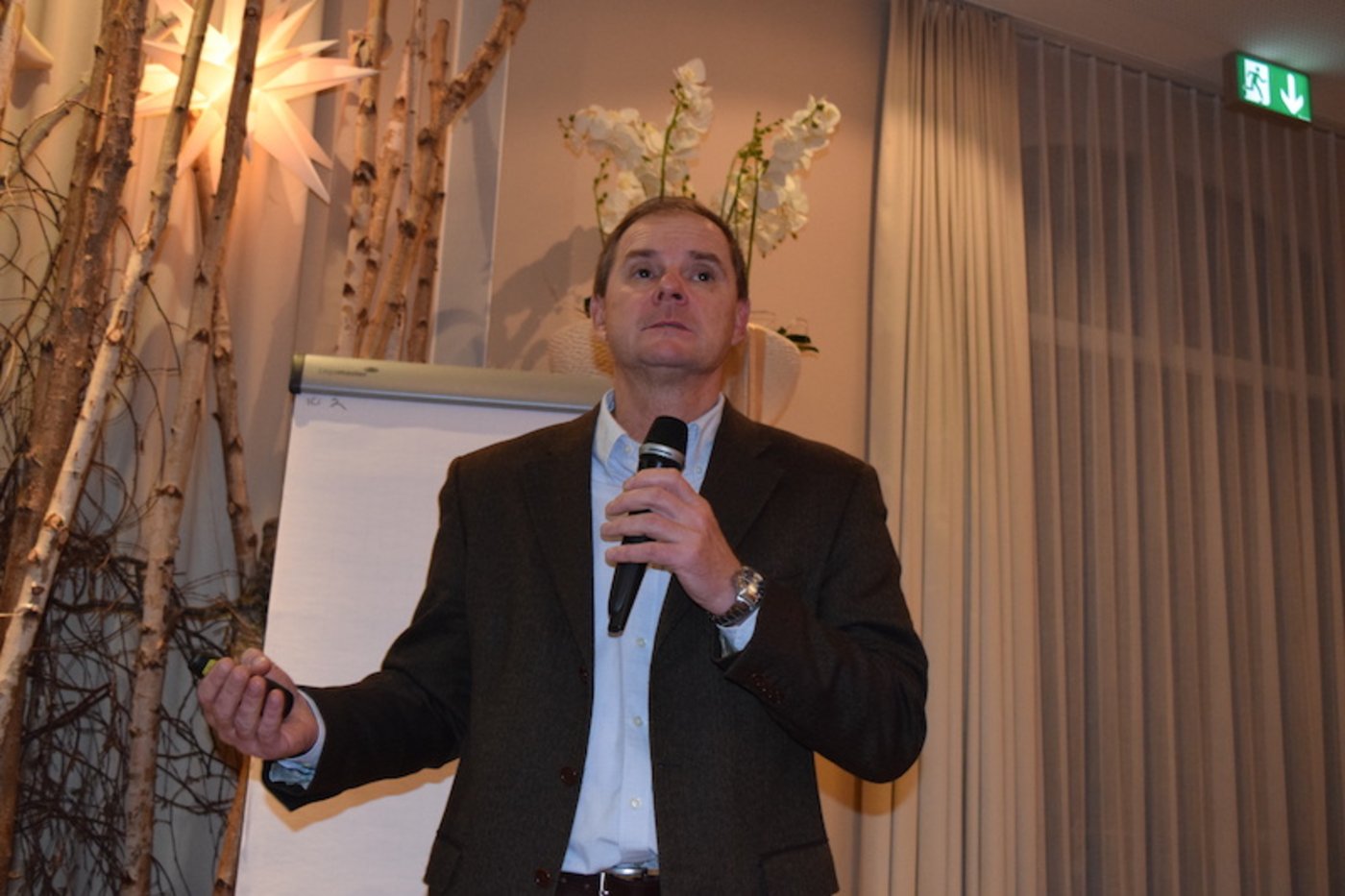 Thomasz Trela warnte eindringlich vor der Afrikanischen Schweinepest. «Es ist noch nicht zu spät zum Handeln.» (Bild sgi)