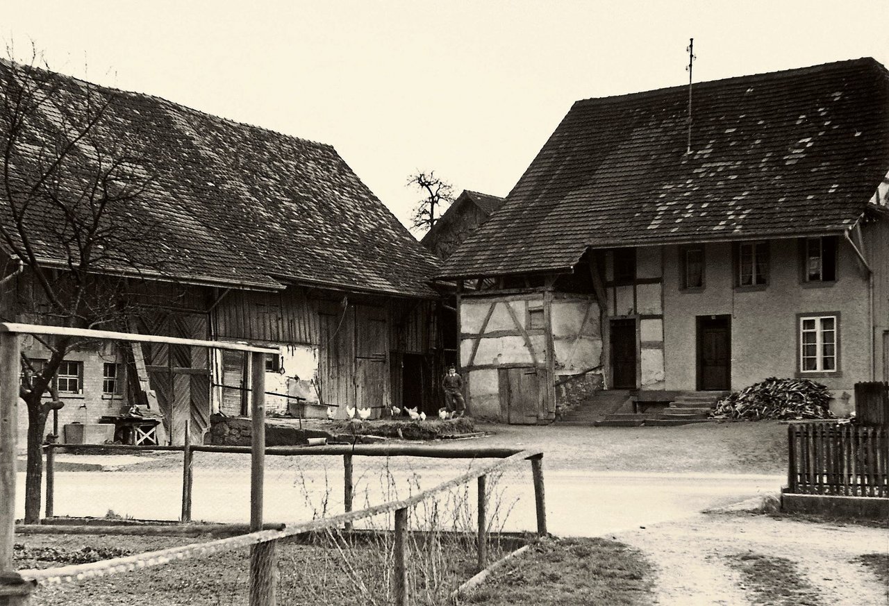 Das Stammhaus der Familie Schmid im thurgauischen Basadingen. Von hier aus zog es Reinhard-Laurenz Schmid nach Chur.