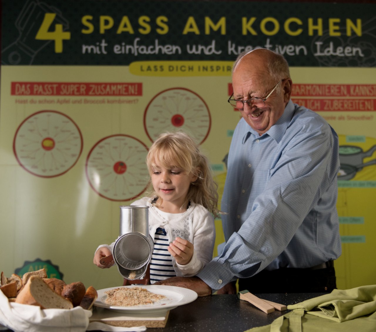 Für Gross und Klein, Jung und Alt: Eine Ausstellung im Agrarmuseum Burgrain widmet sich dem Thema Lebensmittelverschwendung. (Bild zVg)