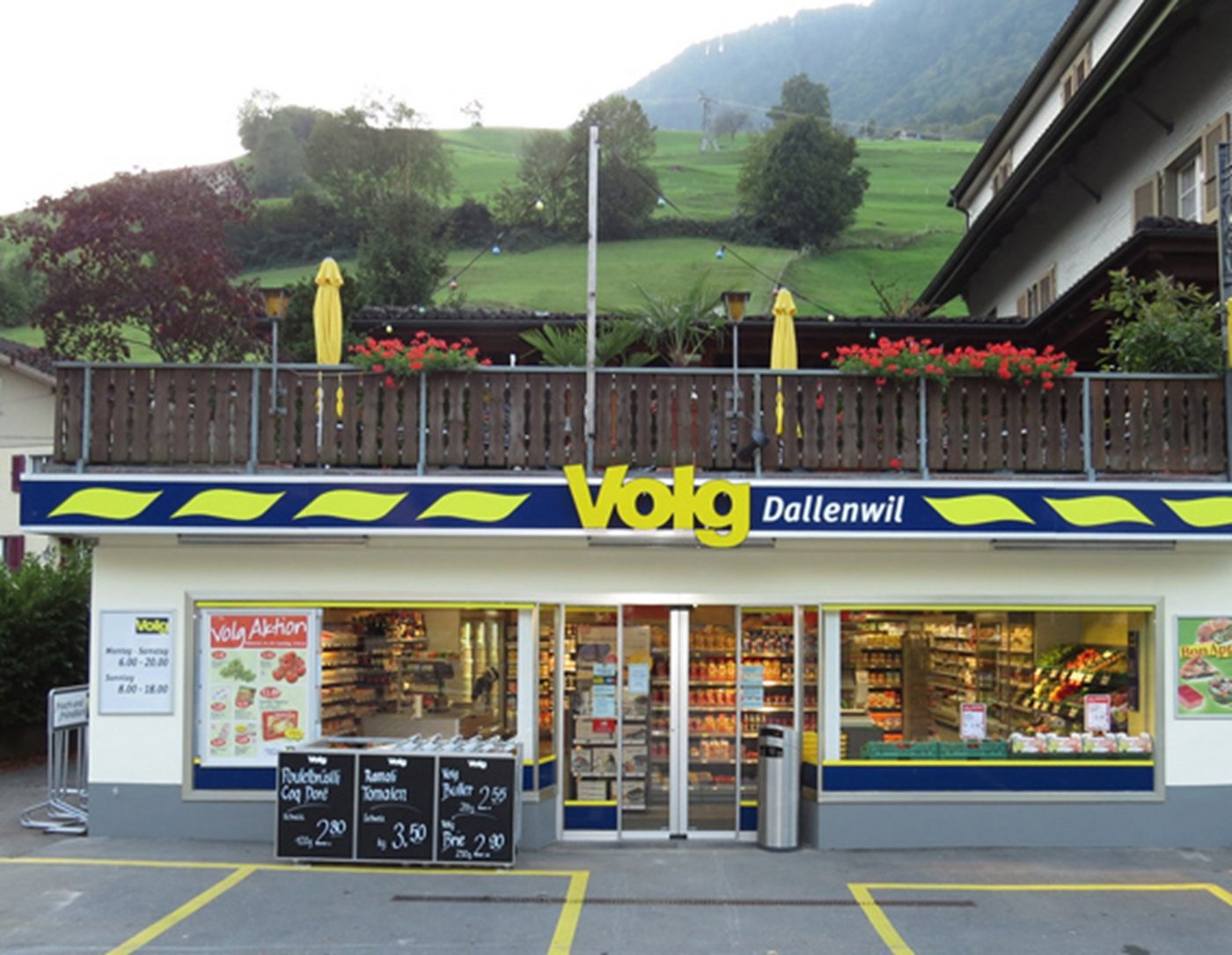 Volg macht mehr Umsatz trotz weniger Verkaufsläden. (Bild Volg)