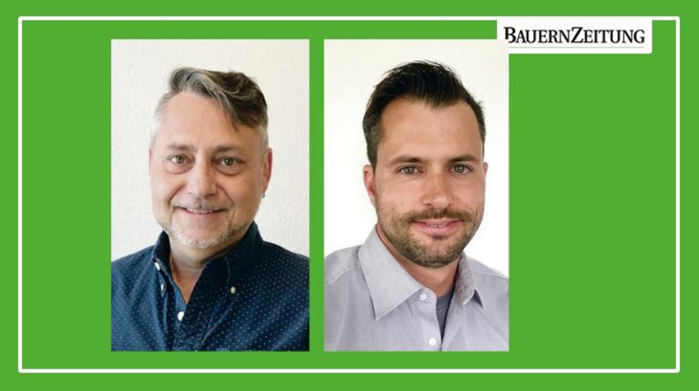 Der scheidende (links) und der neue Leiter des Landwirtschaftsamts im Kanton Zug. (Bilder Kanton Zug)