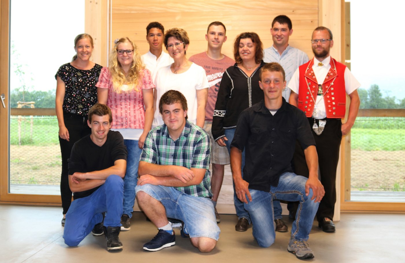 Die Absolventen des Lehrgangs Agrarpraktiker EBA. (Bild zVg)