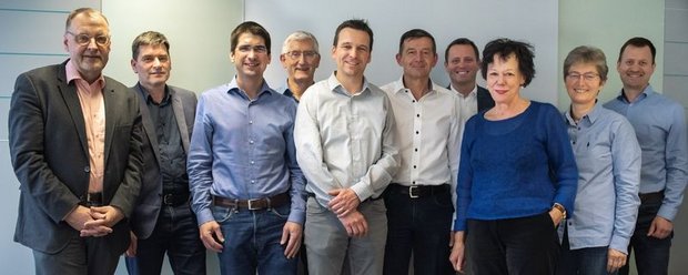 Agridea schliesst Neuorientierung ab Der Agridea-Vorstand 2020. (Bild Agridea)