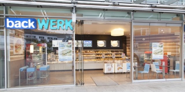 Eine Backwerk-Filiale in Leverkusen. (Bild Graf graf)