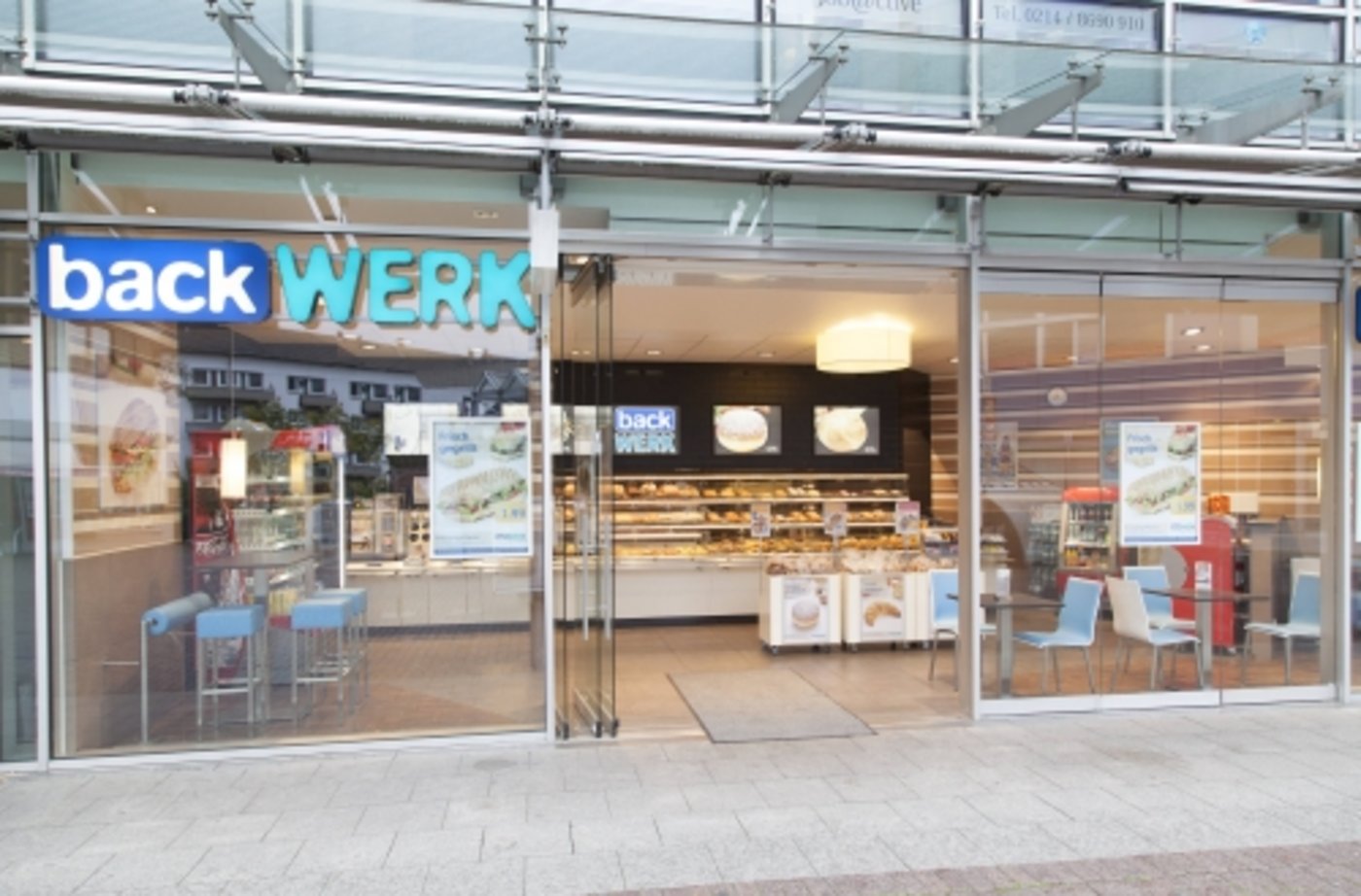 Eine Backwerk-Filiale in Leverkusen. (Bild Graf graf)