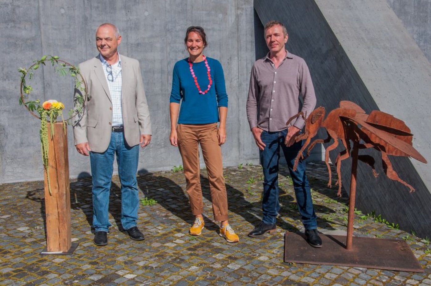 Aus dem Kanton Zürich: v.l.n.r: Andreas Stadelmann, Boppelsen; Anna Hochreutener, Zürich; Thomas Müller, Zürich.