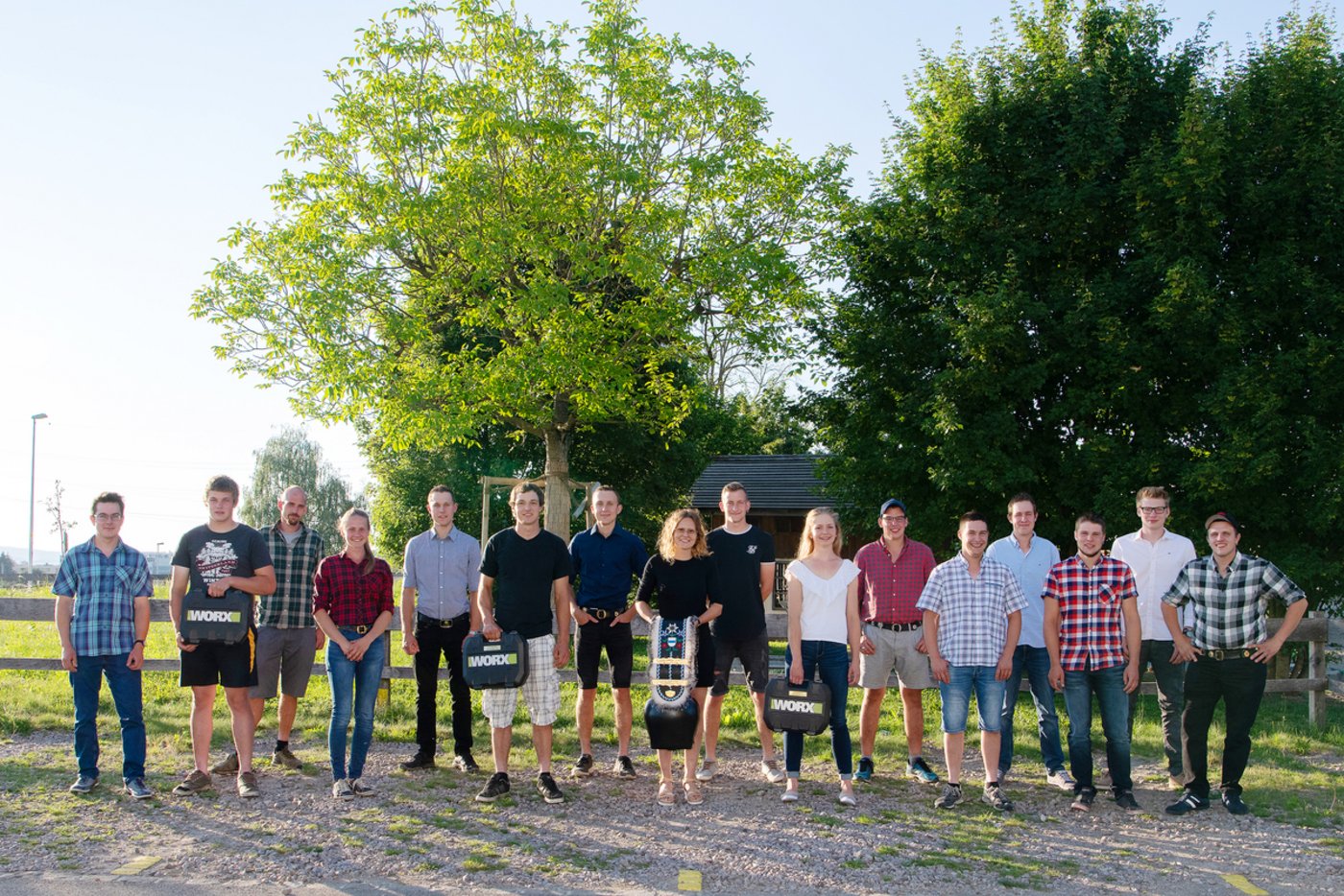 Die Zweitausbildner Landwirtschaft waren in diesem Jahr aussergewöhnlich zahlreich.