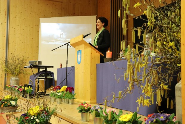 Lotti Baumann, Präsidentin des Aargauer Landfrauenverbandes. (Bilder Ruth Aerni)