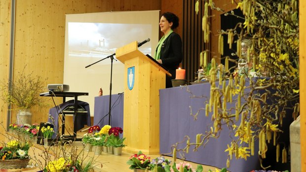 Lotti Baumann, Präsidentin des Aargauer Landfrauenverbandes. (Bilder Ruth Aerni)