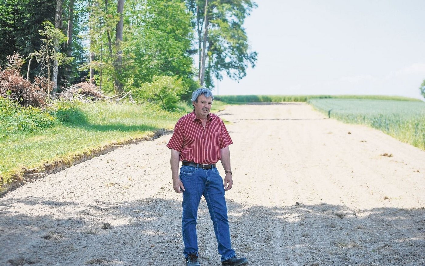 Gallus Schafer liess sich für die Acker-BFF von einem Biologen beraten, aber die Ämter winkten ab. 